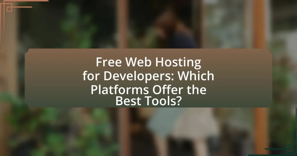 Free Web Hosting for Developers: Which Platforms Offer the Best Tools?